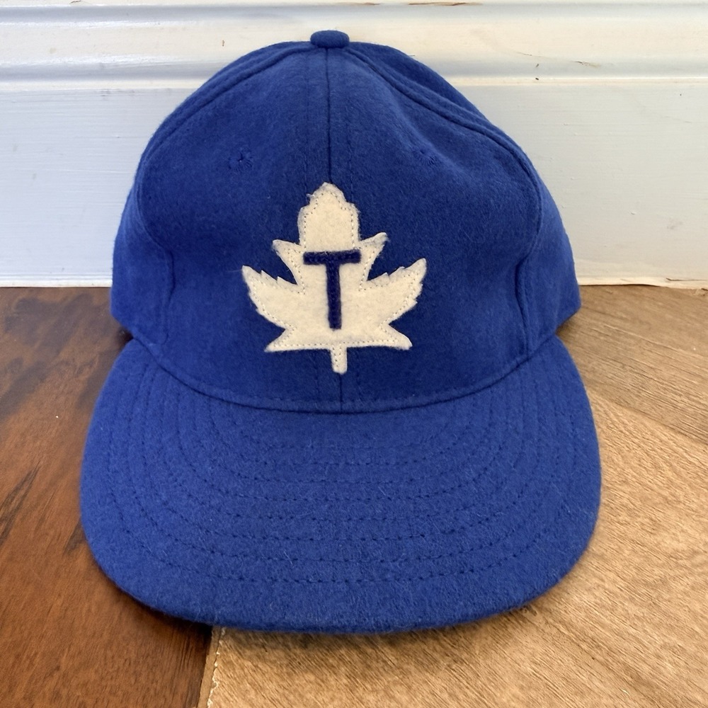 Ebbets Field Flannels Toronto Maple Leafs 1939 Wool Cap 7 1/8 USA